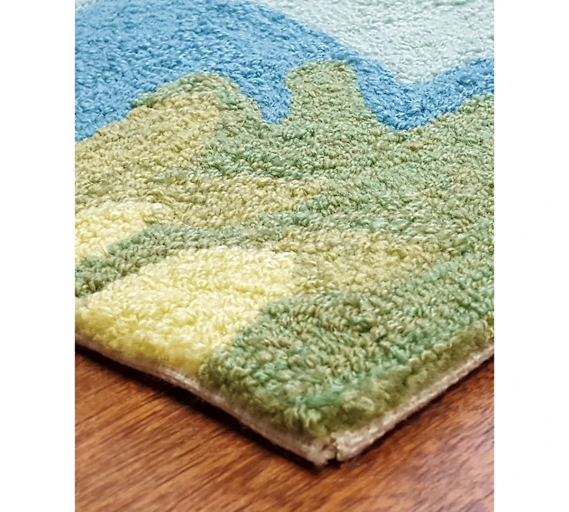 Liora Manne' Ravella 2275 Ocean View Blue 2' x 3' Indoor/Outdoor Area Rug