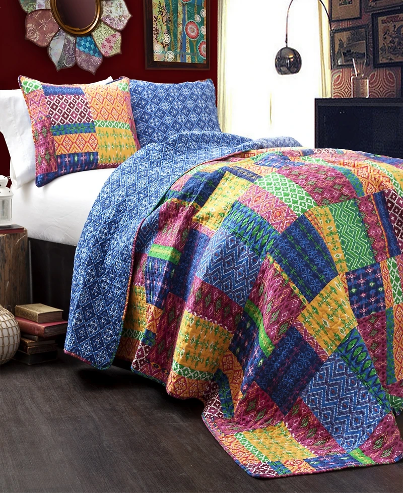 Lush Decor Misha 3-Pc Set Quilt Set