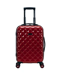 Rockland Quilt 3-Pc. Hardside Luggage Set