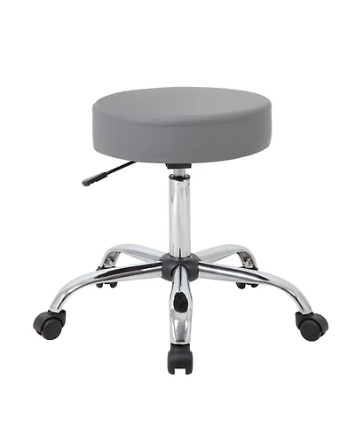 Boss Office Products Antimicrobial Upholstered Medical Stool