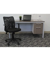 Boss Office Products Budget Mesh Task Chair W/ T-Arms