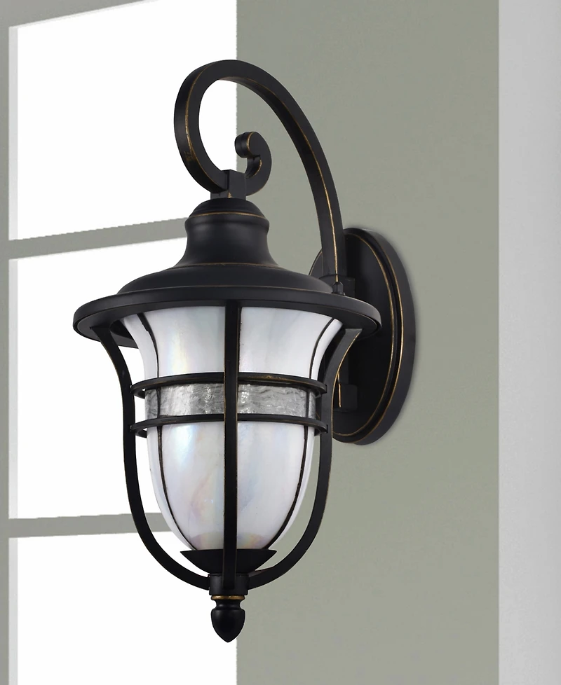 Dale Tiffany Kenya 17.5"H Outdoor Tiffany Wall Sconce