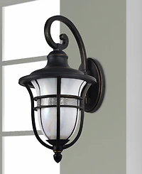 Dale Tiffany Kenya 17.5"H Outdoor Tiffany Wall Sconce