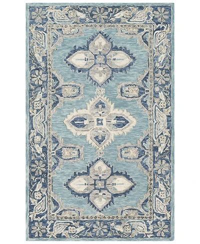 Surya Bonifate Bft-1000 Aqua 2' x 3' Area Rug