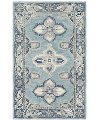 Surya Bonifate Bft-1000 Aqua 2' x 3' Area Rug