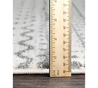 Livabliss Harput Hap-1097 Charcoal 2'7" x 7'3" Runner Area Rug