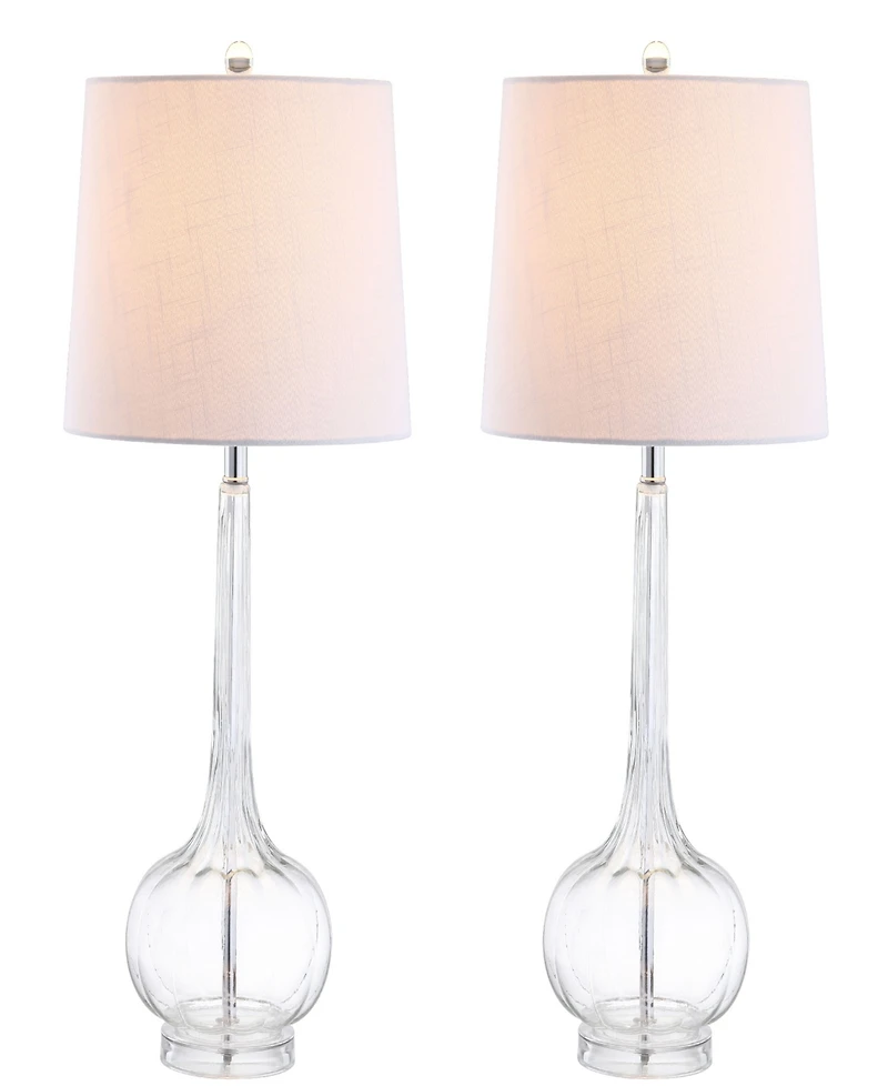 Jonathan Y Bette Teardrop Led Table Lamp
