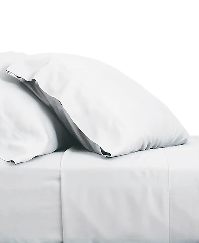 Cariloha Resort 4-Piece Sateen Sheet Set | Onyx Queen Viscose Material Thermal-Regulating, Extra Soft Cooling Sheets