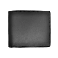 Men's Royce New York Bifold Wallet with Zippered Coin Slot
