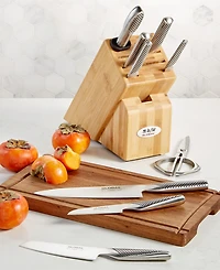 Global 10-Pc. Takshi Knife Block Set