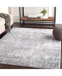 Livabliss Katmandu Kat-2303 Navy 5'3" x 7'3" Area Rug