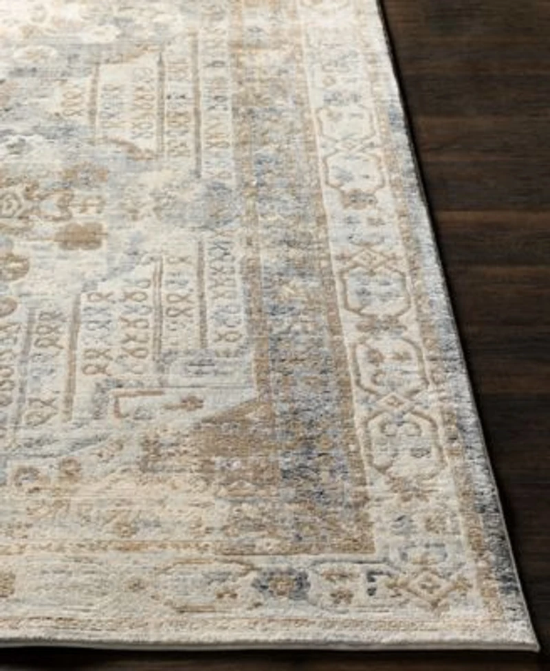 Livabliss Liverpool Lvp 2301 Charcoal Runner Area Rug Collection