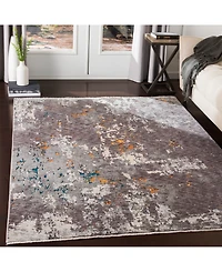 Closeout! Livabliss Presidential Pdt-2302 Charcoal 3'3" x 5' Area Rug