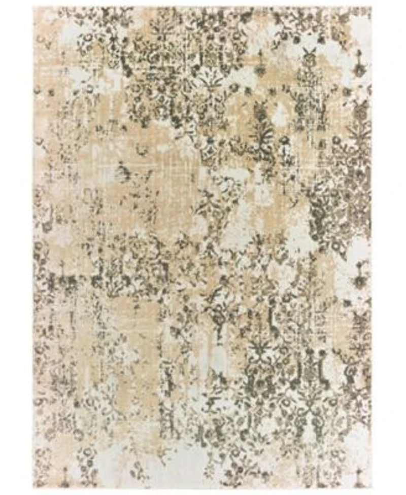 Oriental Weavers Bowen 2067w Gray Gold Rug