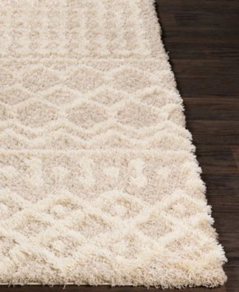 Livabliss Urban Shag Usg 2303 Cream Area Rug Collection