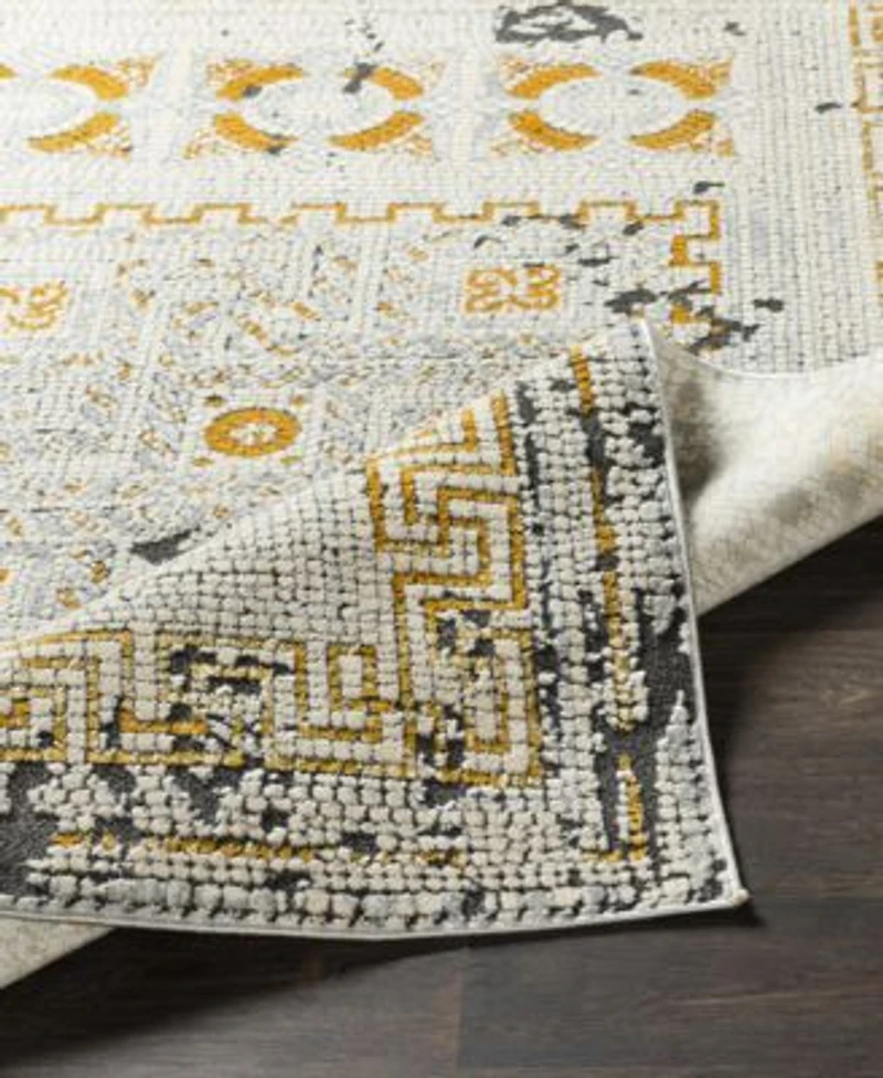 Livabliss Venezia Vnz 2300 Mustard Area Rug Collection