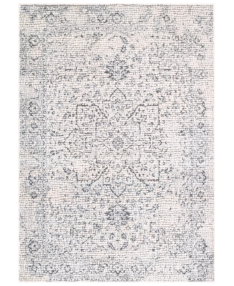 Closeout! Livabliss Venezia Vnz-2309 Medium Gray 5'3" x 7'3" Area Rug