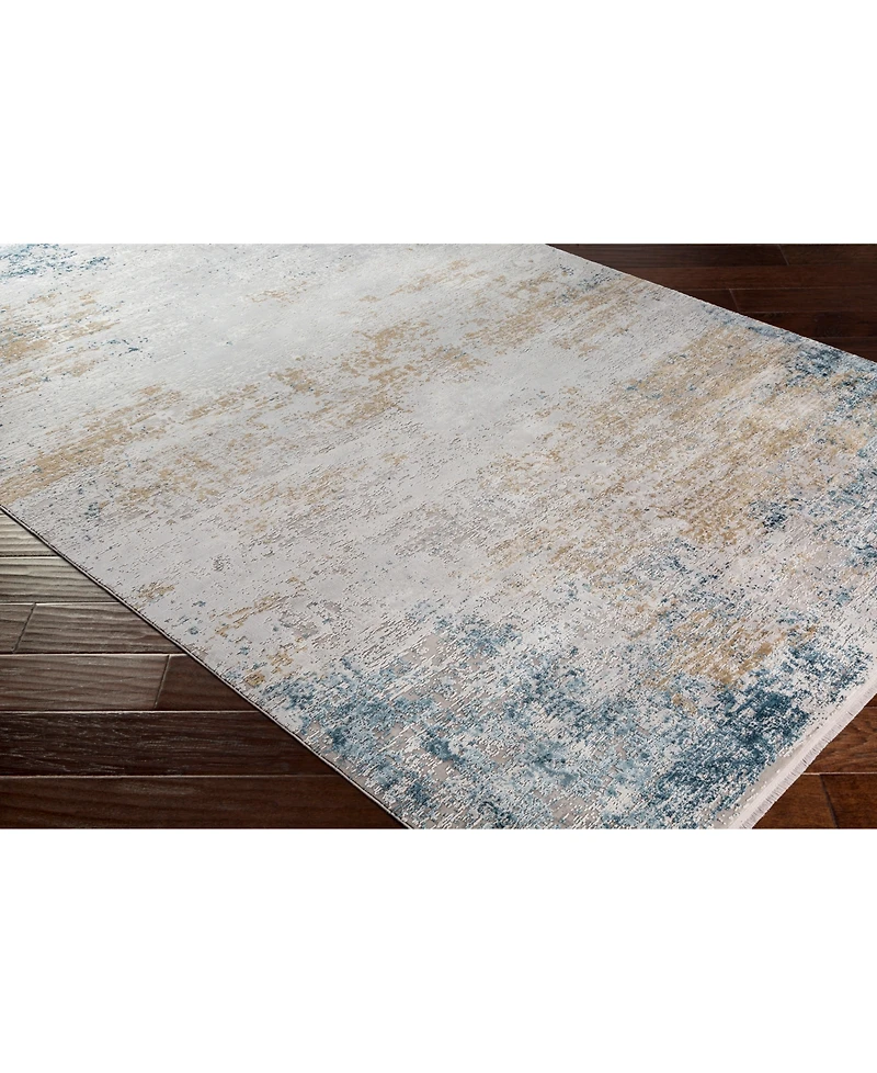 Surya Solar Sor-2301 Sky Blue 5' x 7'6" Area Rug