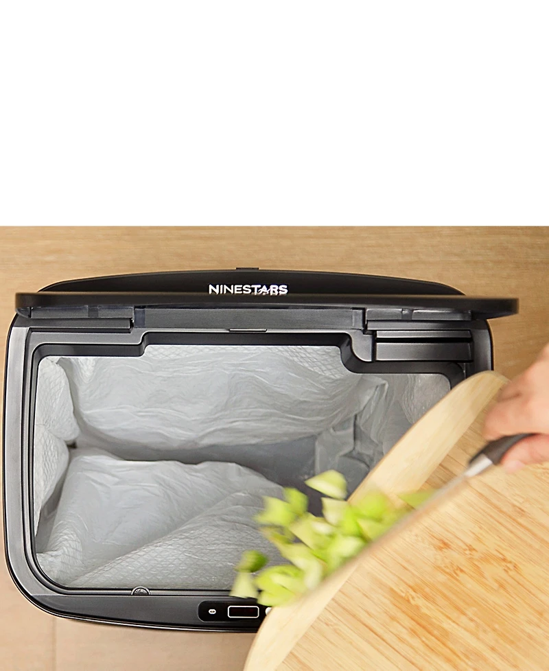 Ninestars 13 Gallon Motion Sensor Trash Can 50 Liter Automatic Kitchen Trash Can