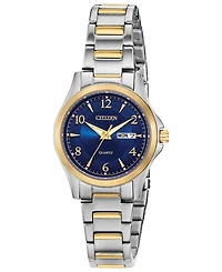 Citizen Women's Quartz Two-Tone Stainless Steel Bracelet Watch 28mm