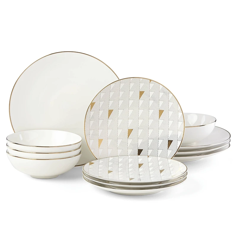 Lenox Trianna 12-Pc. Dinnerware Set, Service for 4