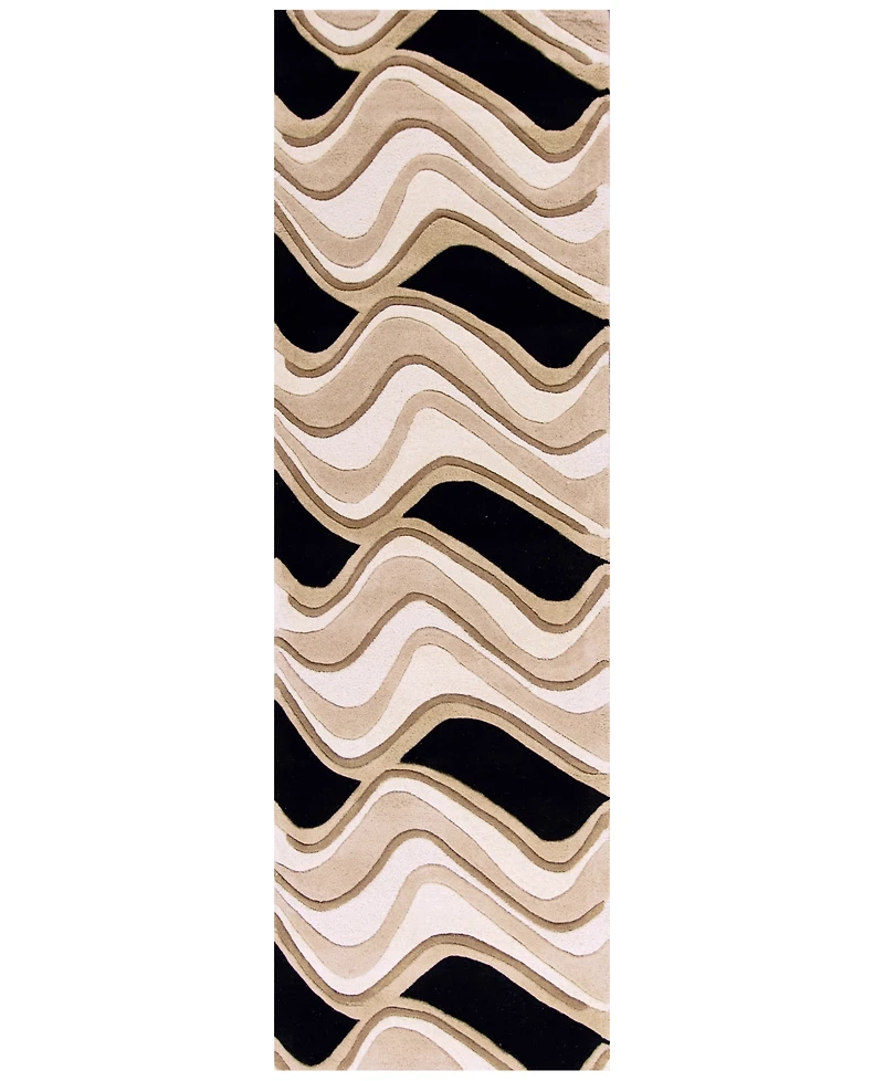 Kas Eternity Waves 2'3" x 7'6" Runner Area Rug