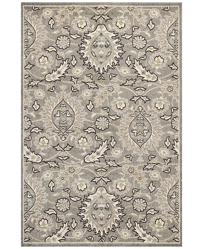Kas Lucia Artisan 2750 Grey 3'3" x 4'11" Indoor/Outdoor Area Rug