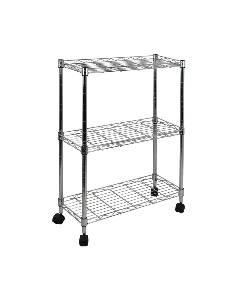 Oceanstar 3-Tier Shelving All-Purpose Utility Cart