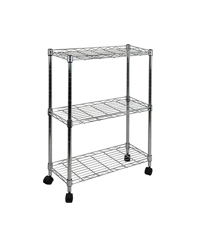 Oceanstar 3-Tier Shelving All-Purpose Utility Cart