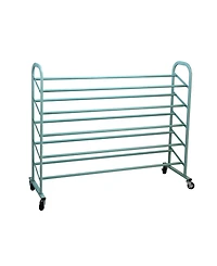 Oceanstar 5-Tier Metal Shoe Rack
