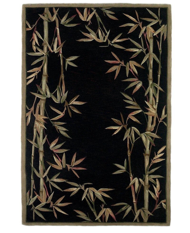 Kas Sparta Bamboo Border 2'6" x 10' Runner Area Rug