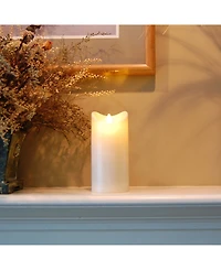 Lumabase 7" Battery Operated Led Candle with Moving Flame