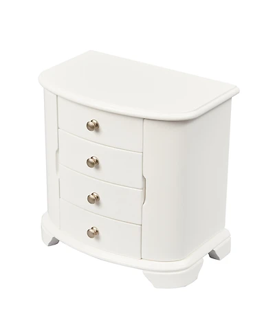 Mele & Co. Kaitlyn Upright Musical Wooden Jewelry Box