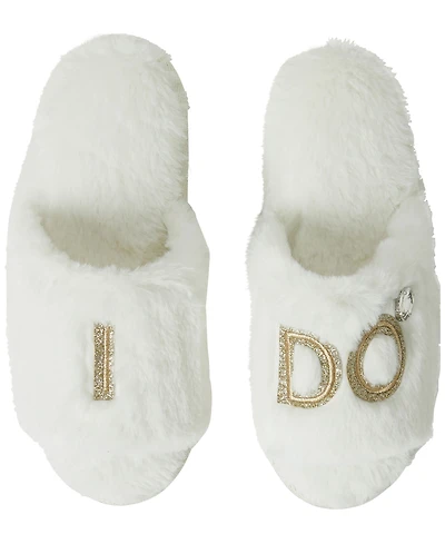 Dearfoams Bride and Bridesmaids Slide Slippers, Online Only