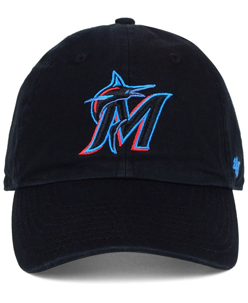 '47 Brand Miami Marlins On-Field Replica Clean Up Cap