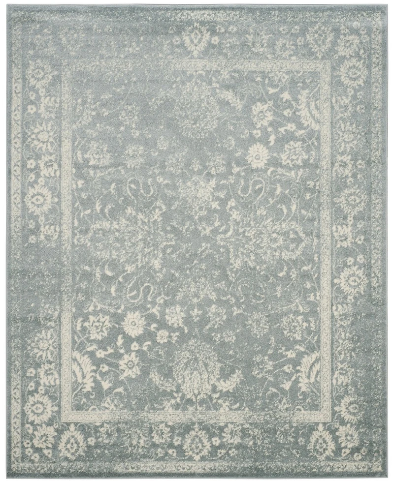 Safavieh Adirondack 109 Slate and Ivory 8' x 10' Area Rug