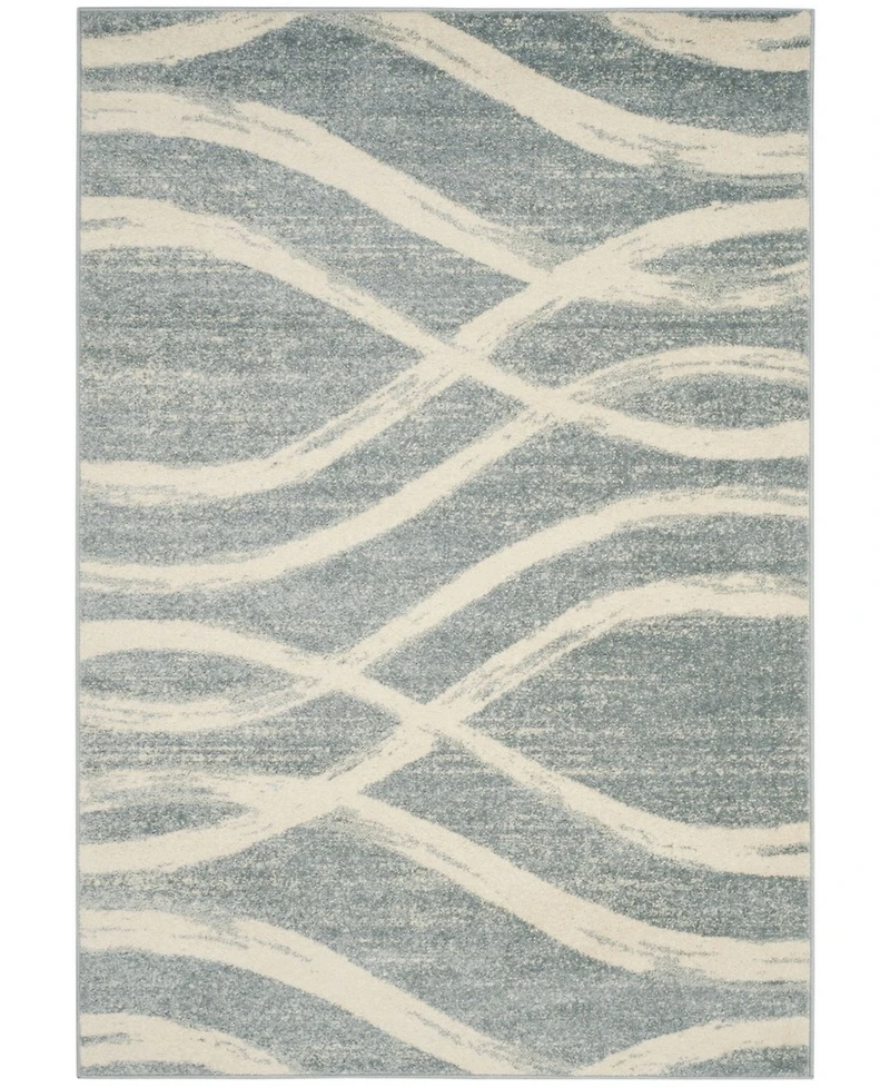 Safavieh Adirondack 125 Cream and Slate 5'1" x 7'6" Area Rug