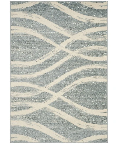 Safavieh Adirondack 125 Cream and Slate 5'1" x 7'6" Area Rug