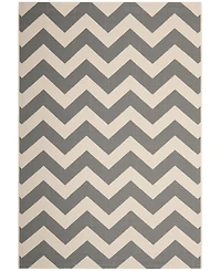 Safavieh Courtyard CY6244 Gray and Beige 5'3" x 7'7" Outdoor Area Rug
