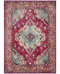 Safavieh Monaco MNC243 Pink and Multi 8' x 11' Area Rug