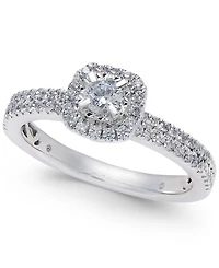 Macy's Diamond Ring (1/2 ct. t.w.) in 14k White Gold