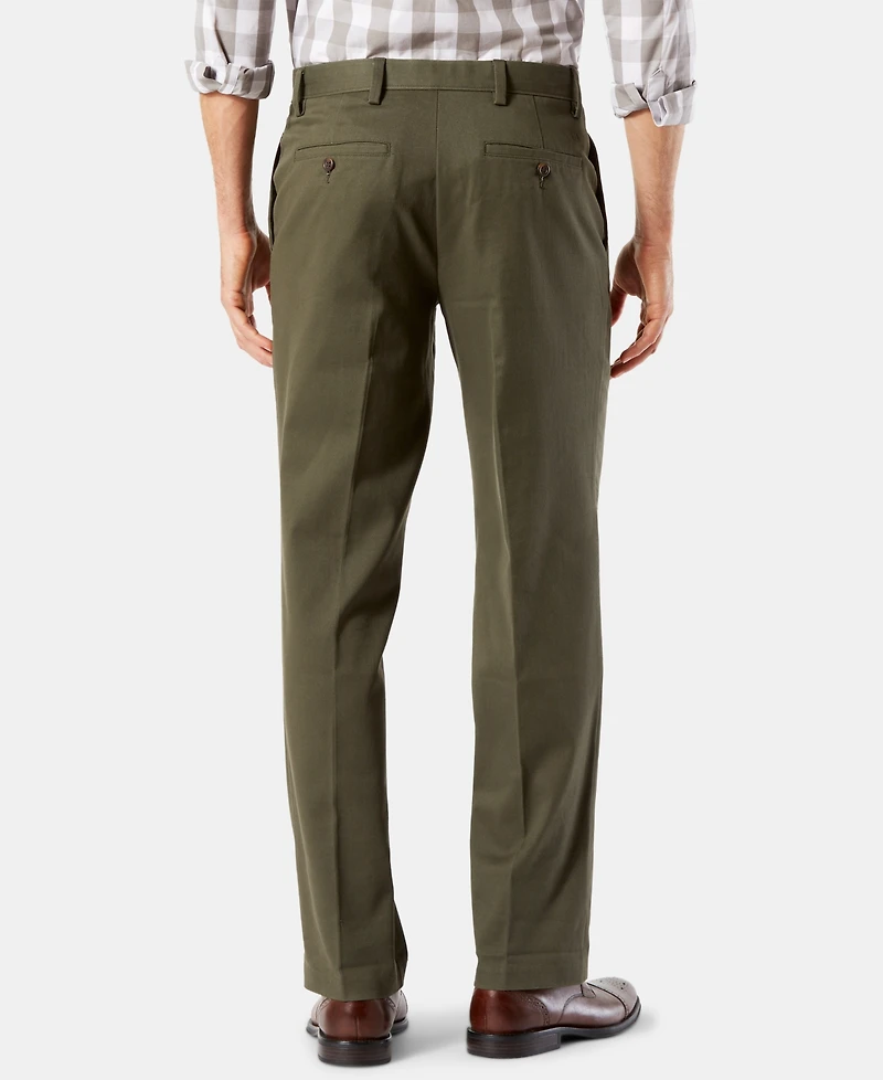 Dockers Men's Easy Straight Fit Khaki Stretch Pants