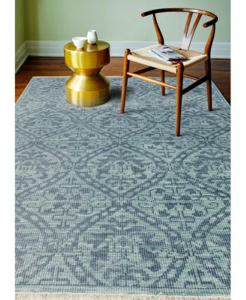 Bashian Carah Crh 107 Teal Area Rug