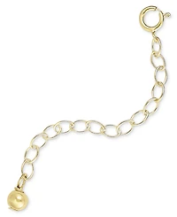 Giani Bernini 18k Gold over Sterling Silver Extension Chain Necklace, 2 Inch Extender