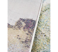 Bashian Medley 5341A Ivory/Blue 3'6" x 5'6" Area Rug