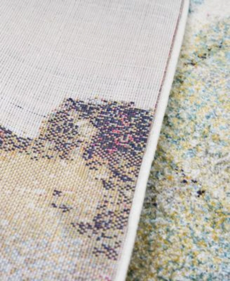 Bashian Medley 5341a Ivory Blue Area Rug