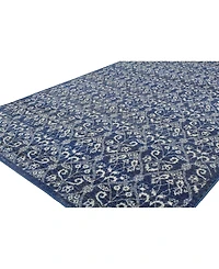 Closeout! Bashian Medley 5439A Dark Blue 7'6" x 9'6" Area Rug