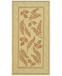 Safavieh Courtyard CY0772 Natural and Terra 8' x 11' Outdoor Area Rug