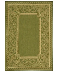 Safavieh Courtyard CY2965 Olive and Natural 8' x 11' Outdoor Area Rug