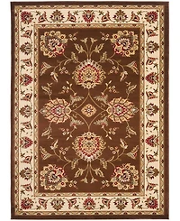 Safavieh Lyndhurst LNH555 Brown and Ivory 5'3" x 7'6" Area Rug